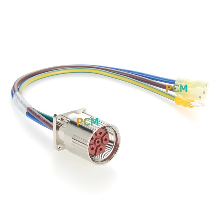 M23 Female Panel Mount Cable With Jump Wire suppliers
