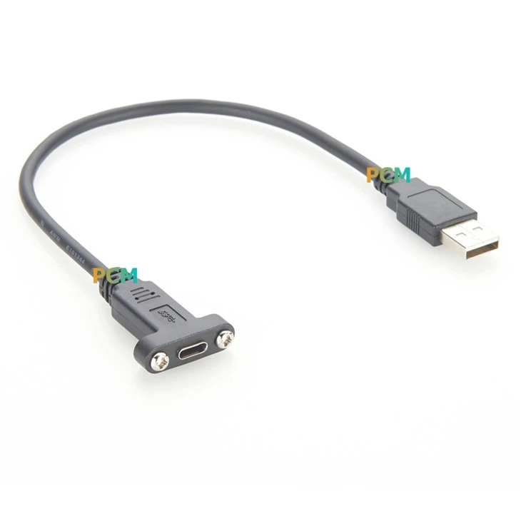USB Type-C To USB 3.0 A Cable With Screw Lock suppliers