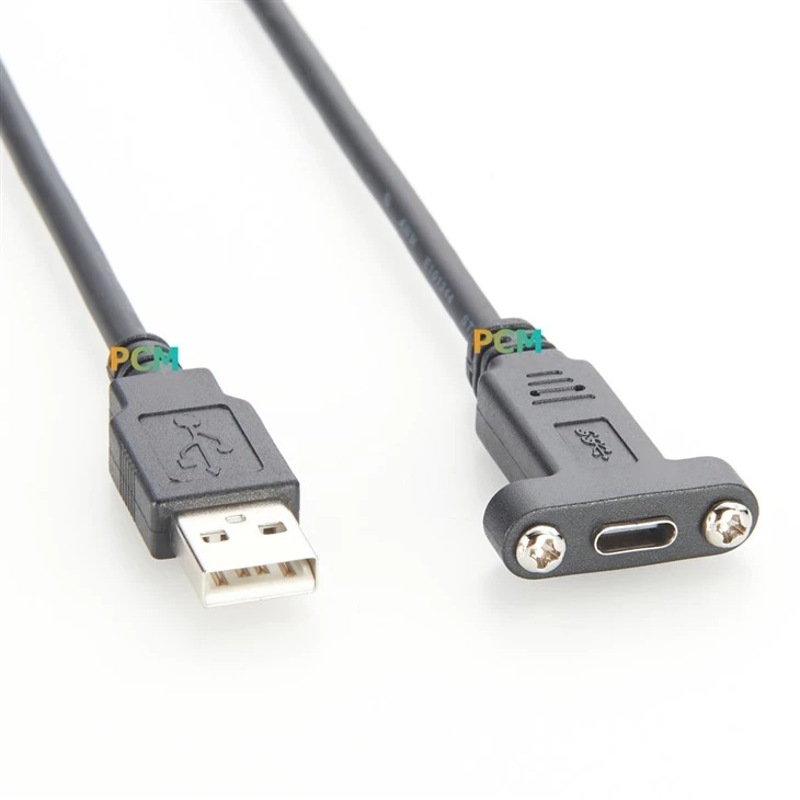 USB Type-C To USB 3.0 A Cable With Screw Lock best