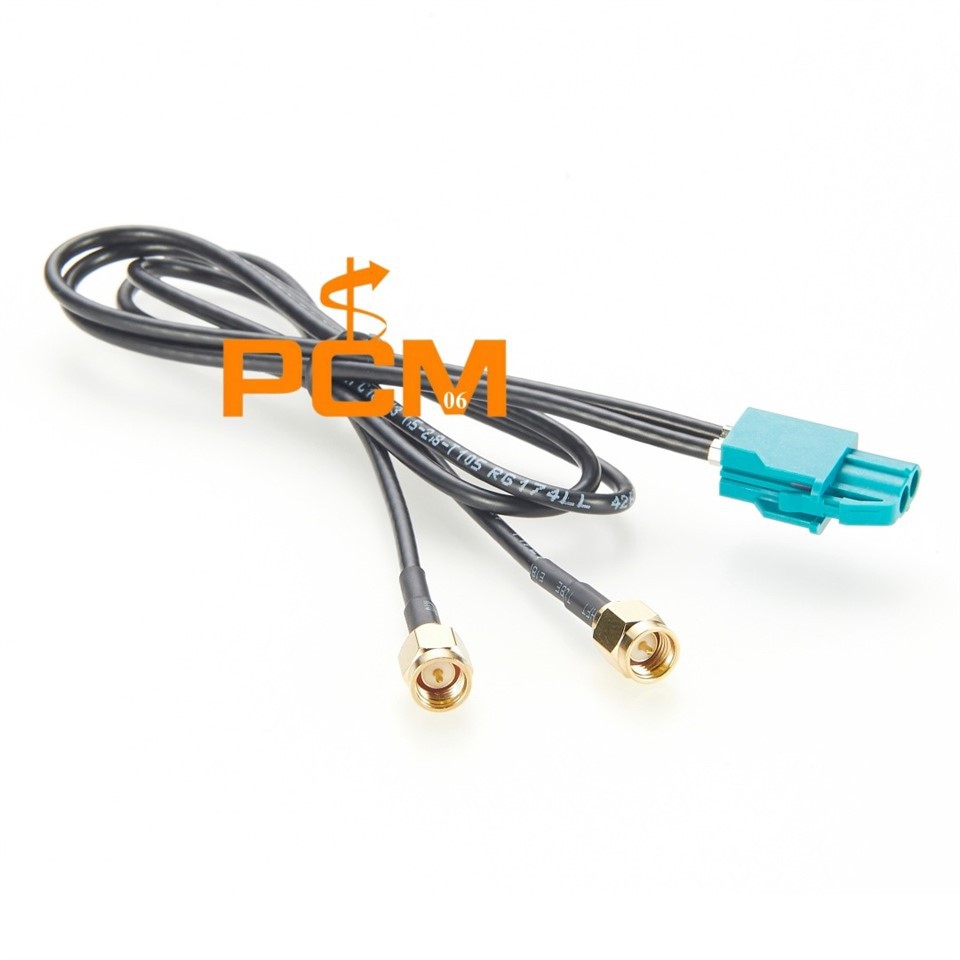 HFM Mini-Fakra To SMA RF Cable Assembly