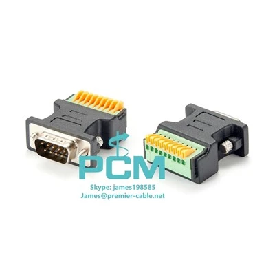 RS232 DB9 Blok bez lemljenja