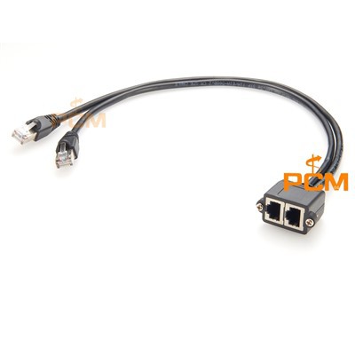 RJ45 kabel za montažu na ploču s 2 priključka koji se može složiti